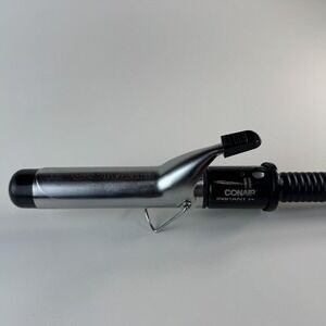Conair Instant Heat Curling Iron 1‎ 1/4 Inch Barrel Silver Black Hair Curler